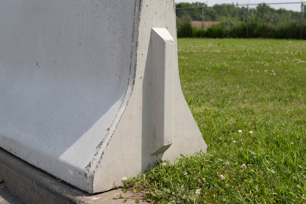 (Raccords en béton) Glissière en béton