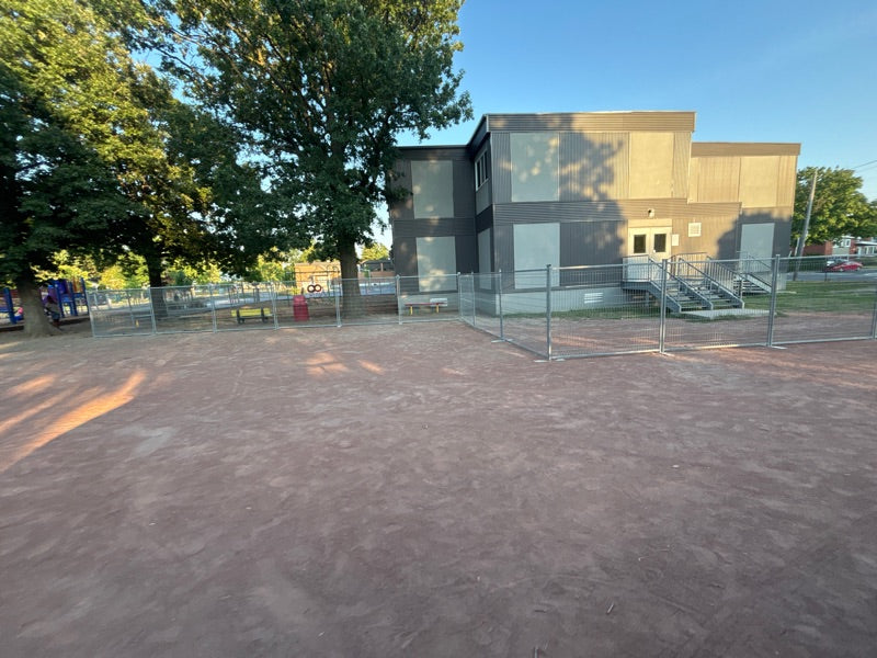 Clôture de chantier autoportante