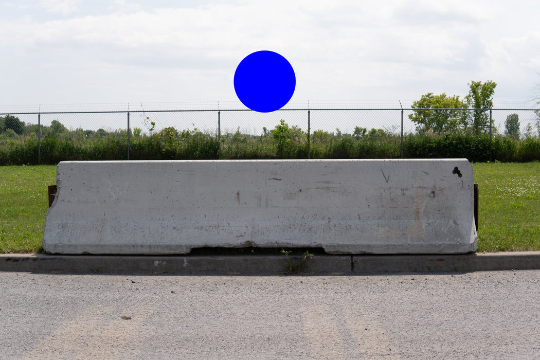 Glissière en béton (Usagé) - Ancienne norme 10-15mm