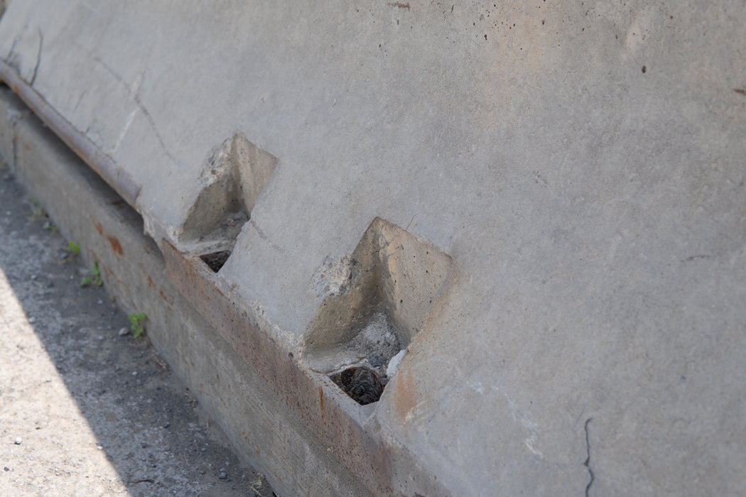 Glissière en béton ancrable