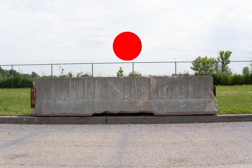 Glissière en béton (Usagé) - Ancienne norme 10-15mm