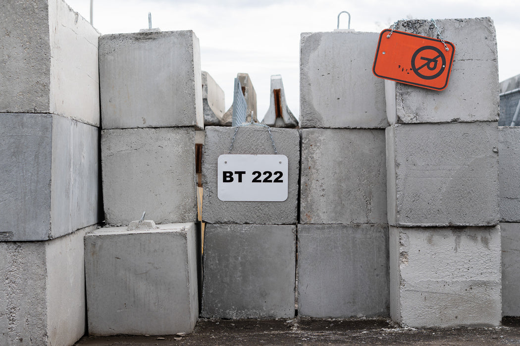 Bloc de béton 2x2x2