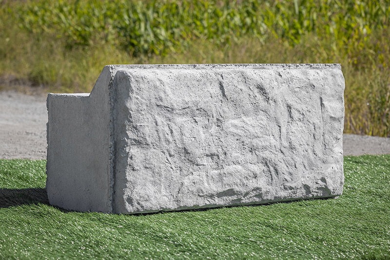Top bordure de finition - Bloc de béton décoratif