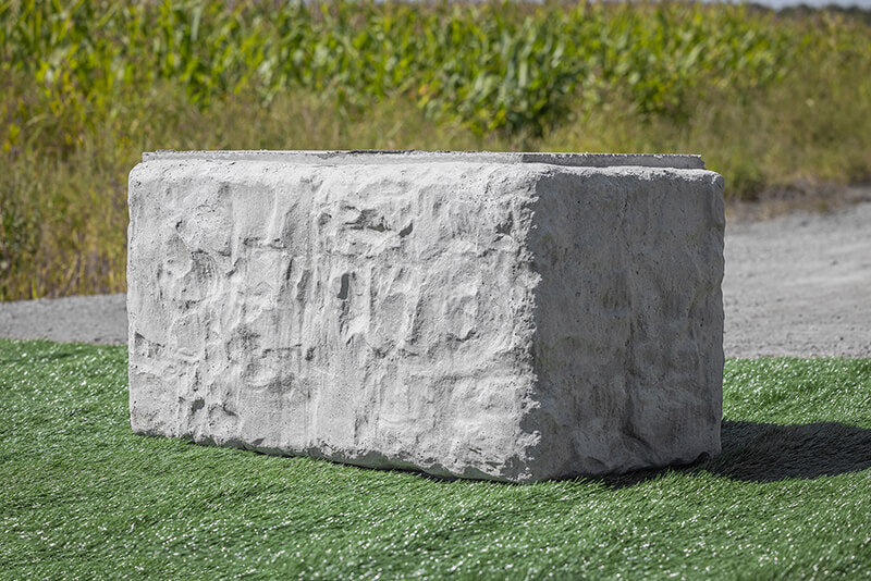 Top bordure de finition - Bloc de béton décoratif
