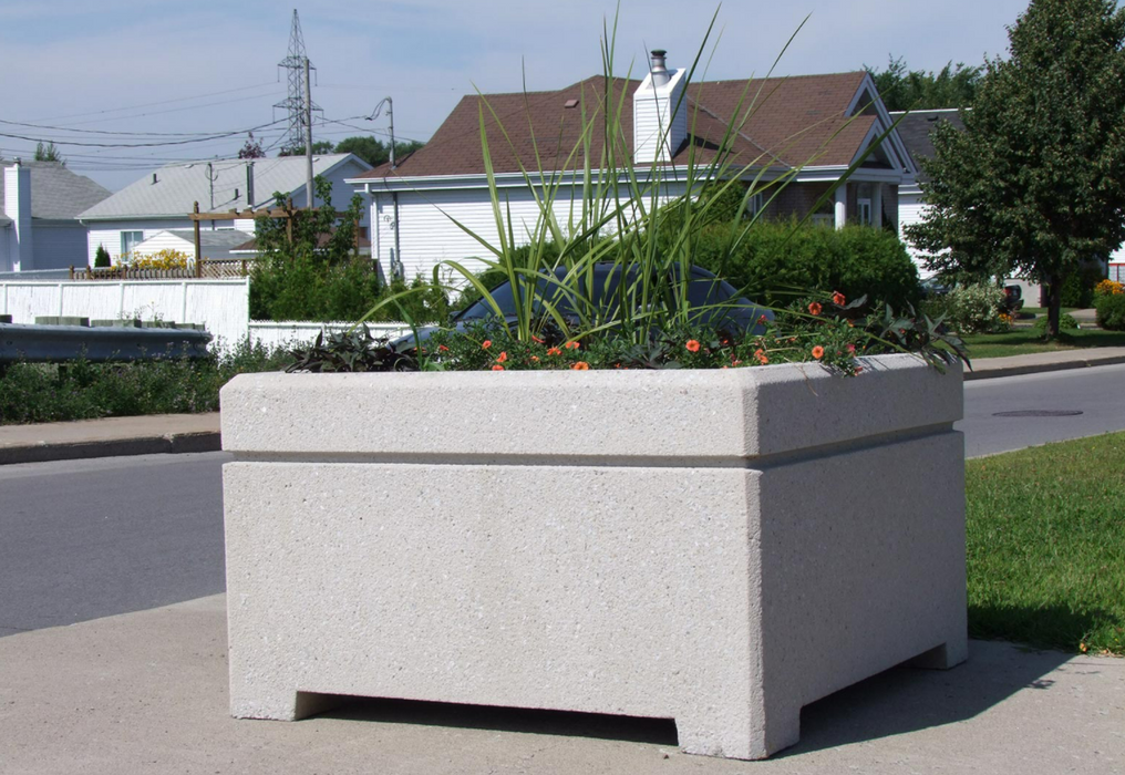 bac fleur carré mu60-1