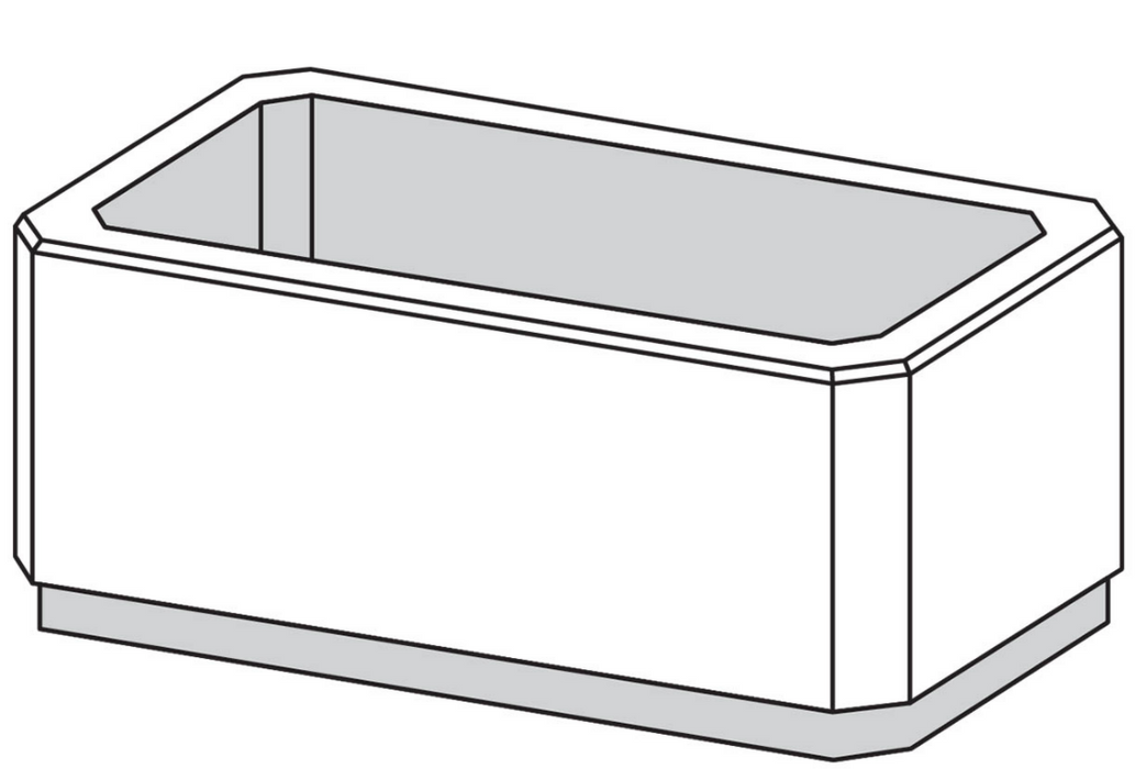 bac fleur rectangle mu62-1