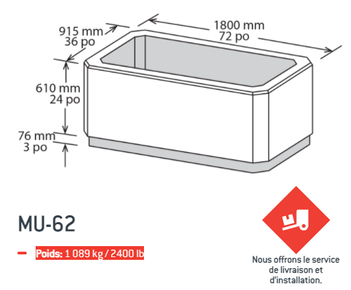 bac fleur rectangle mu62