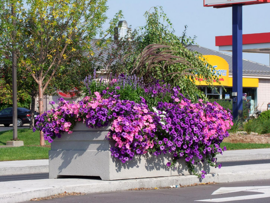 bac fleur rectangle mu67