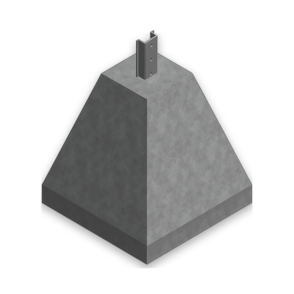 Base pyramidale sur demande
