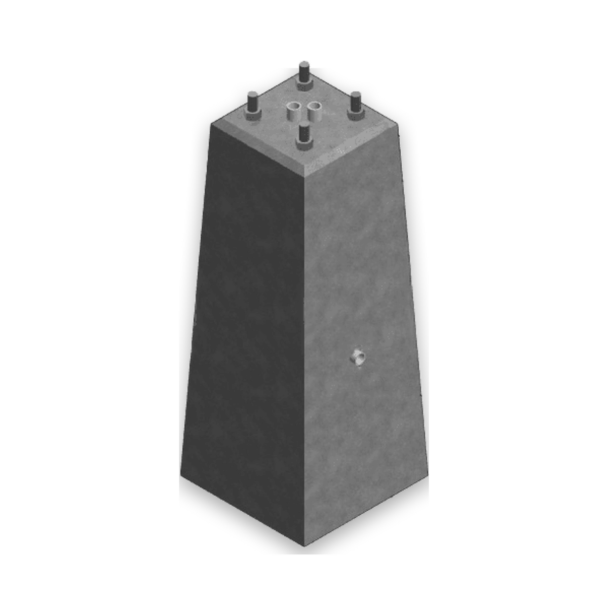 Base de lampadaire