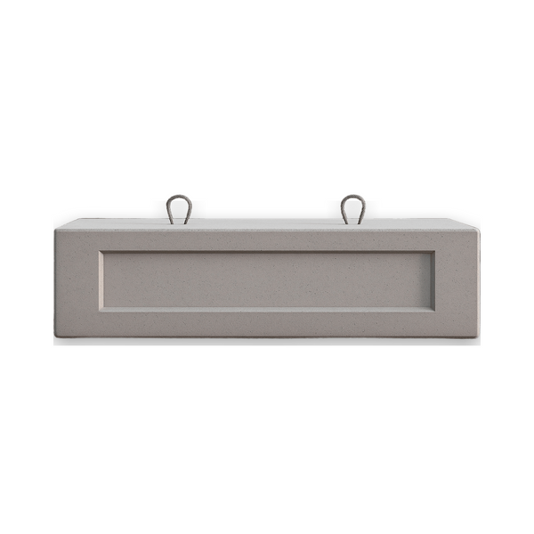 Bloc de béton décoratif  2X3X8