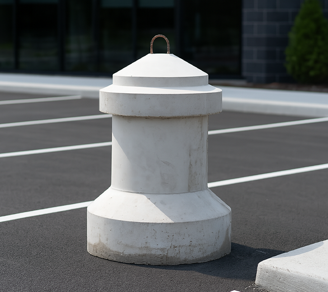 Cloche de béton