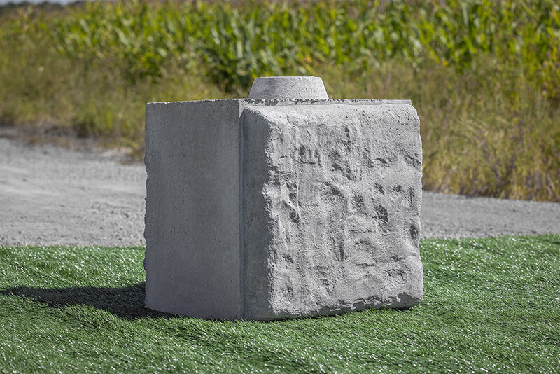 Base - Bloc de béton décoratif