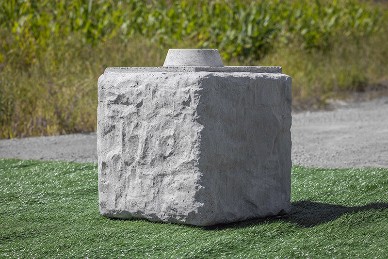 Base - Bloc de béton décoratif
