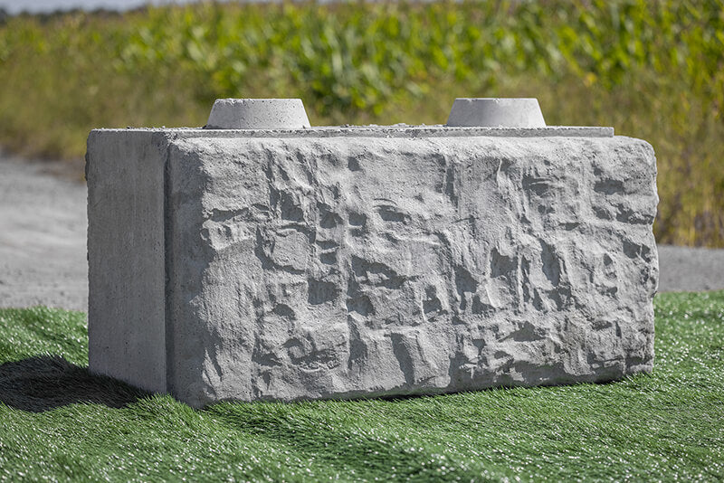 Base - Bloc de béton décoratif