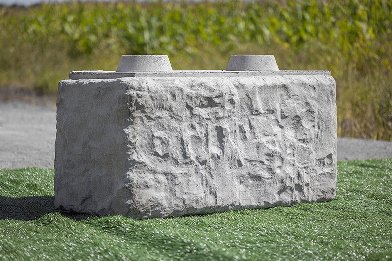 Base - Bloc de béton décoratif