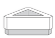 bac fleur triangle mu52