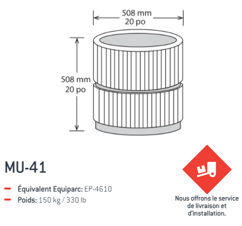 bac fleurs mu41-1
