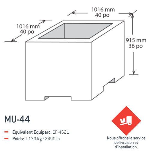bac fleurs mu44-1