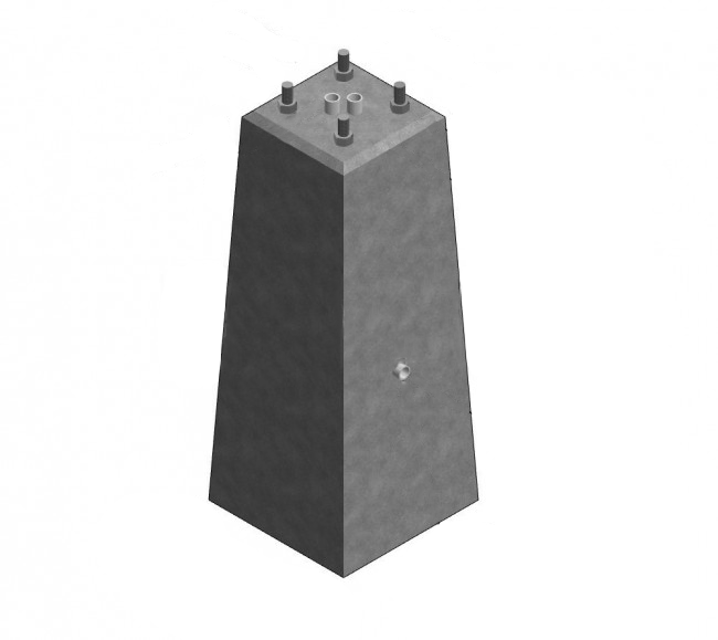 Base de lampadaire