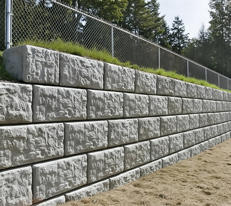 Des murs construits avec nos blocs